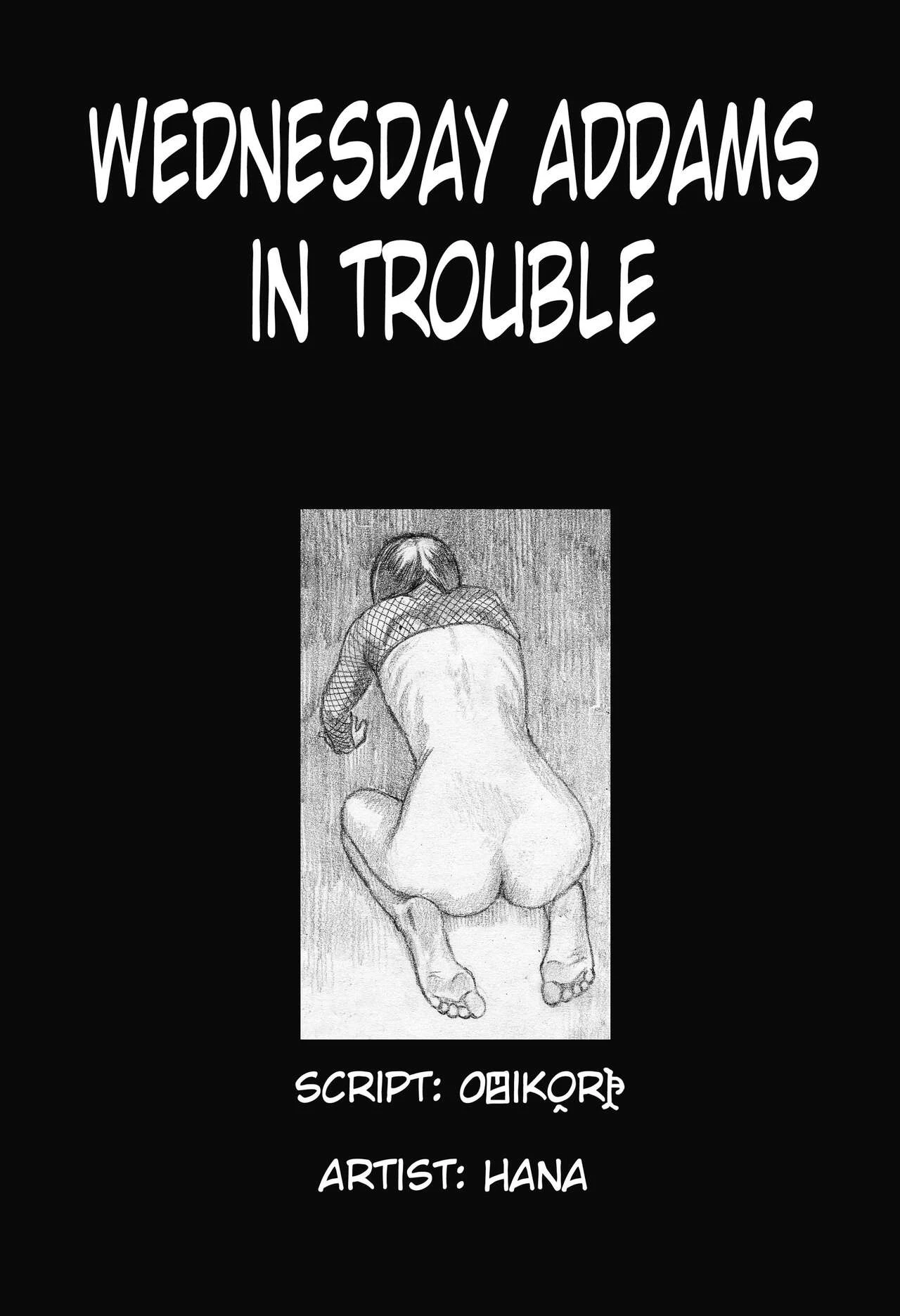 Wednesday Addams in Trouble porn comic picture 2