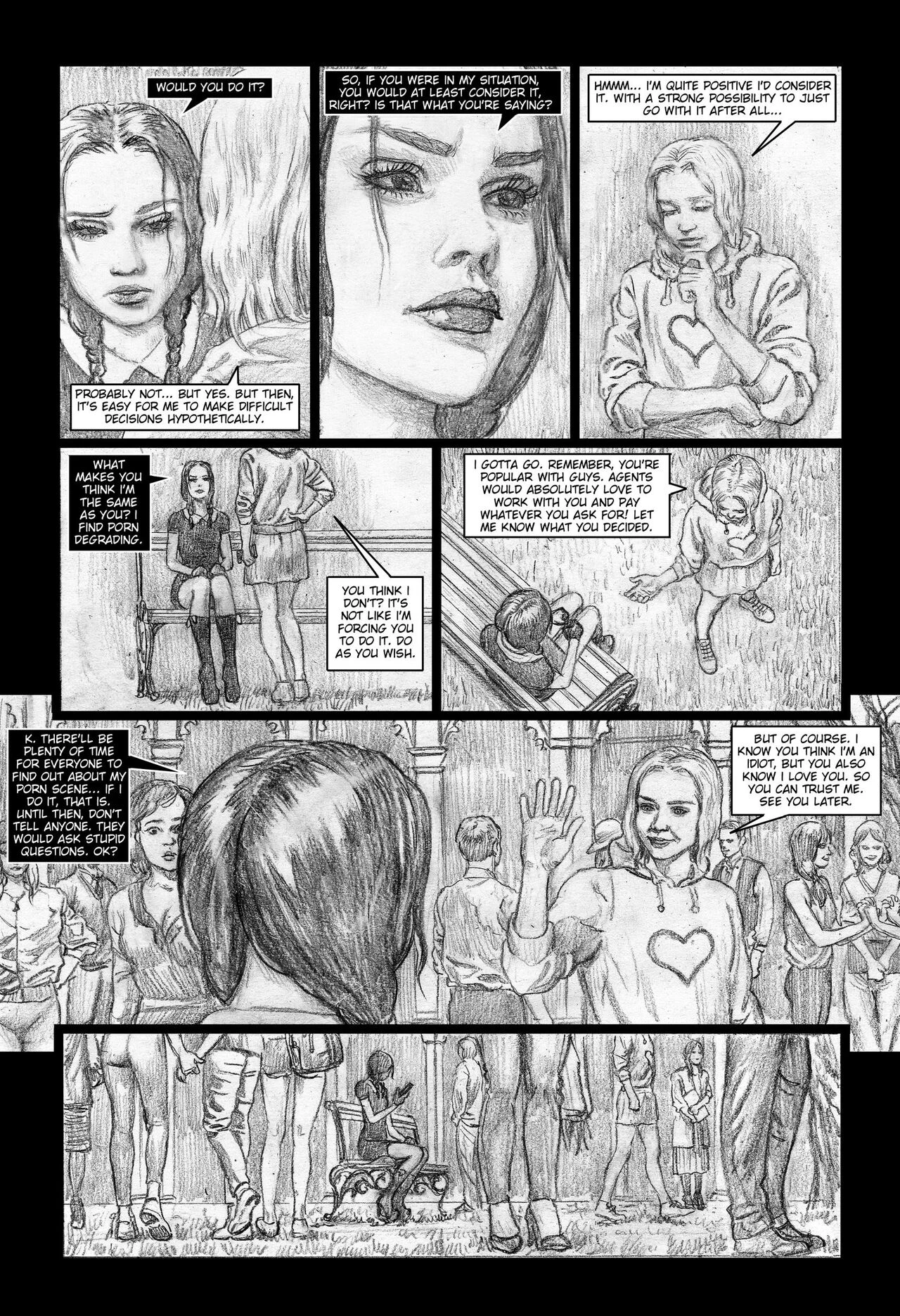 Wednesday Addams in Trouble porn comic picture 7