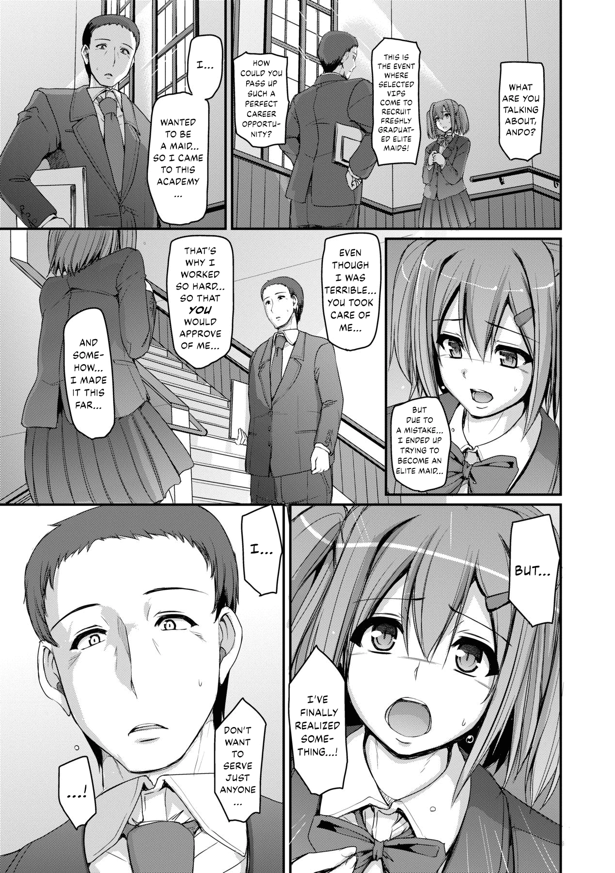 Welcome to Maid Academy 4 | Maid Gakuen e Youkoso!! porn comic picture 7