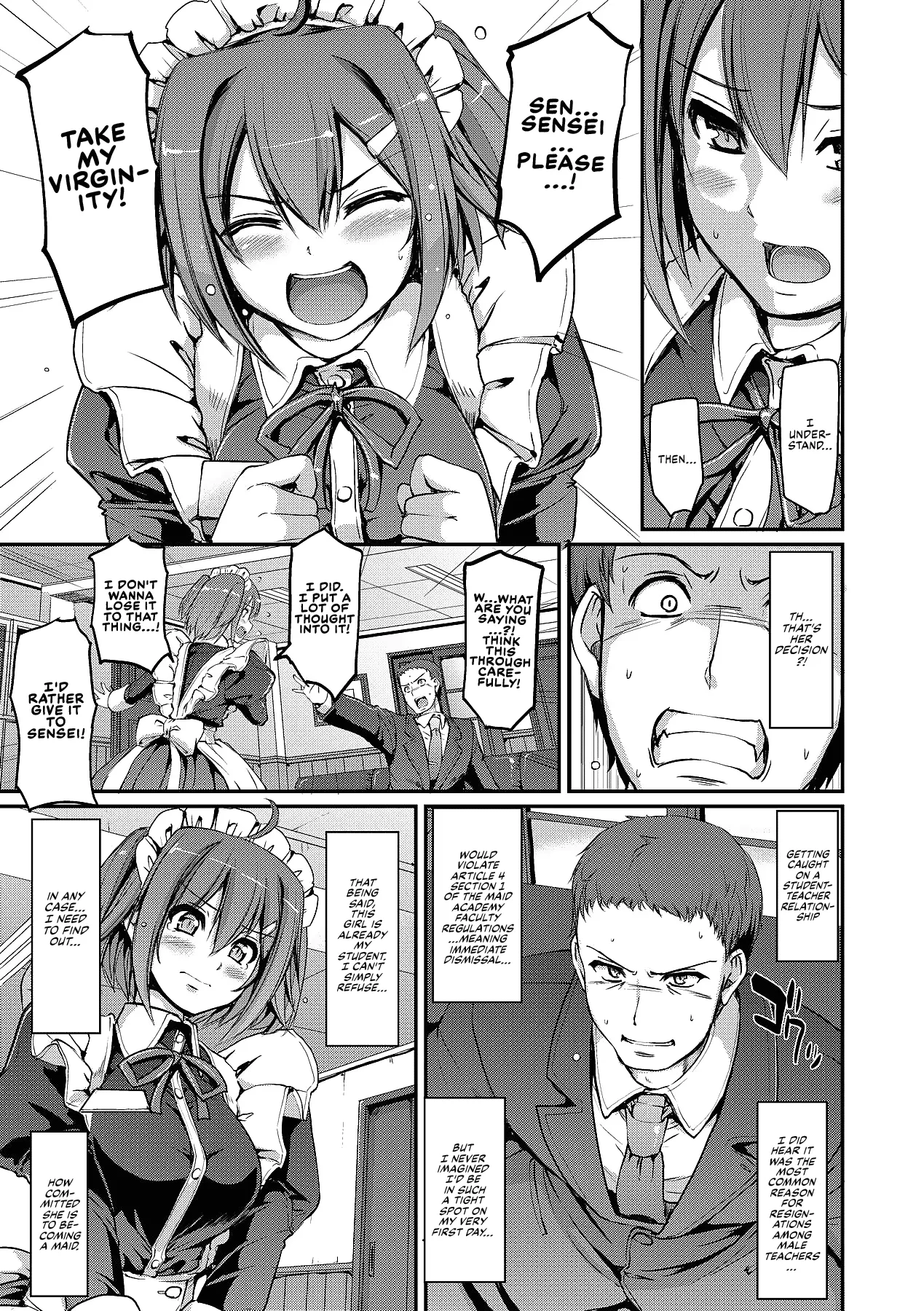Welcome to Maid Academy | Maid Gakuen e Youkoso!! porn comic picture 15