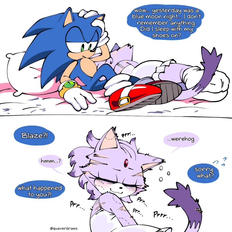 Werehog Sonic porn comic picture 10