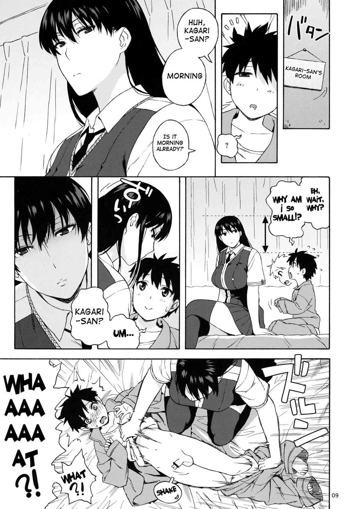 What Did I Do, Kagari-san? | Doushichattano? Kagari-san porn comic picture 8