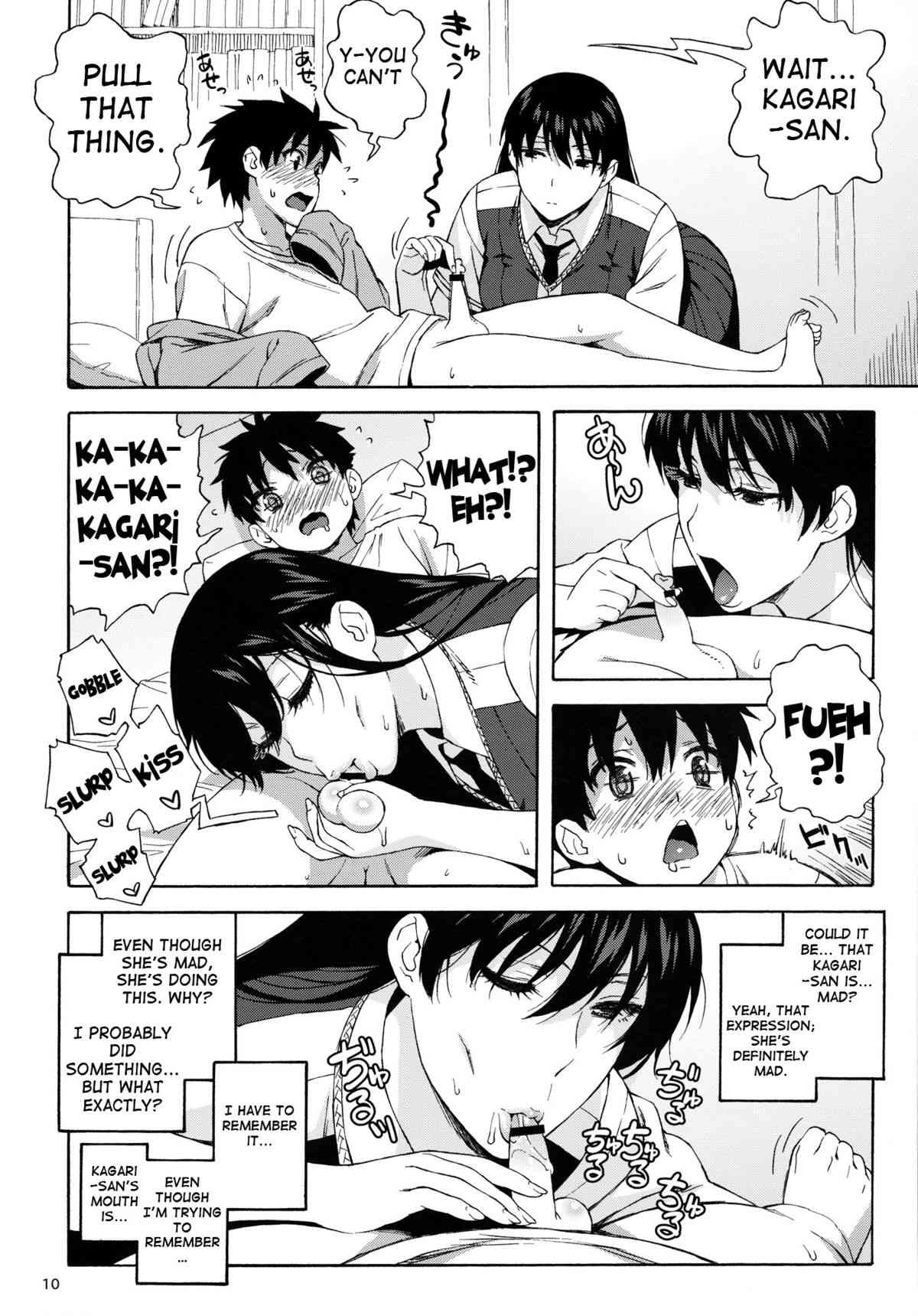 What Did I Do, Kagari-san? | Doushichattano? Kagari-san porn comic picture 9