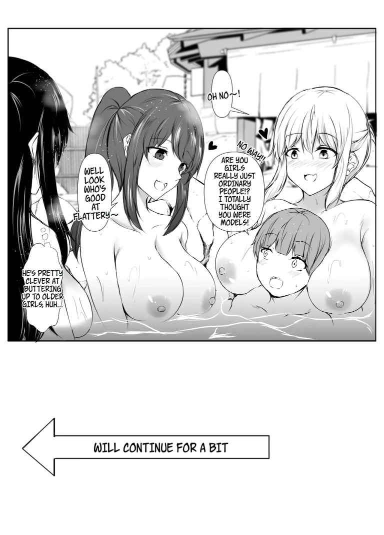What Happened When I Went to an Onsen WIth My Big Sister, Who's a Bit of a Pushover in the Heat of the Moment... porn comic picture 51