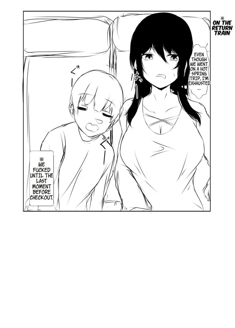What Happened When I Went to an Onsen WIth My Big Sister, Who's a Bit of a Pushover in the Heat of the Moment... porn comic picture 57