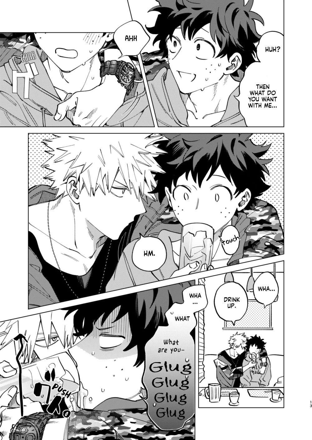 What lit the fuse | Okurare Ookami no Kachiikusa porn comic picture 12