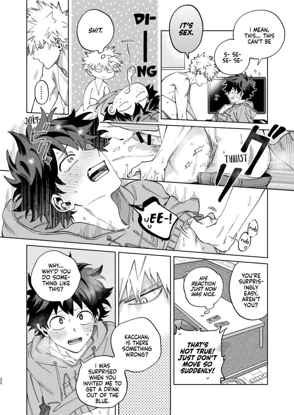 What lit the fuse | Okurare Ookami no Kachiikusa porn comic picture 21