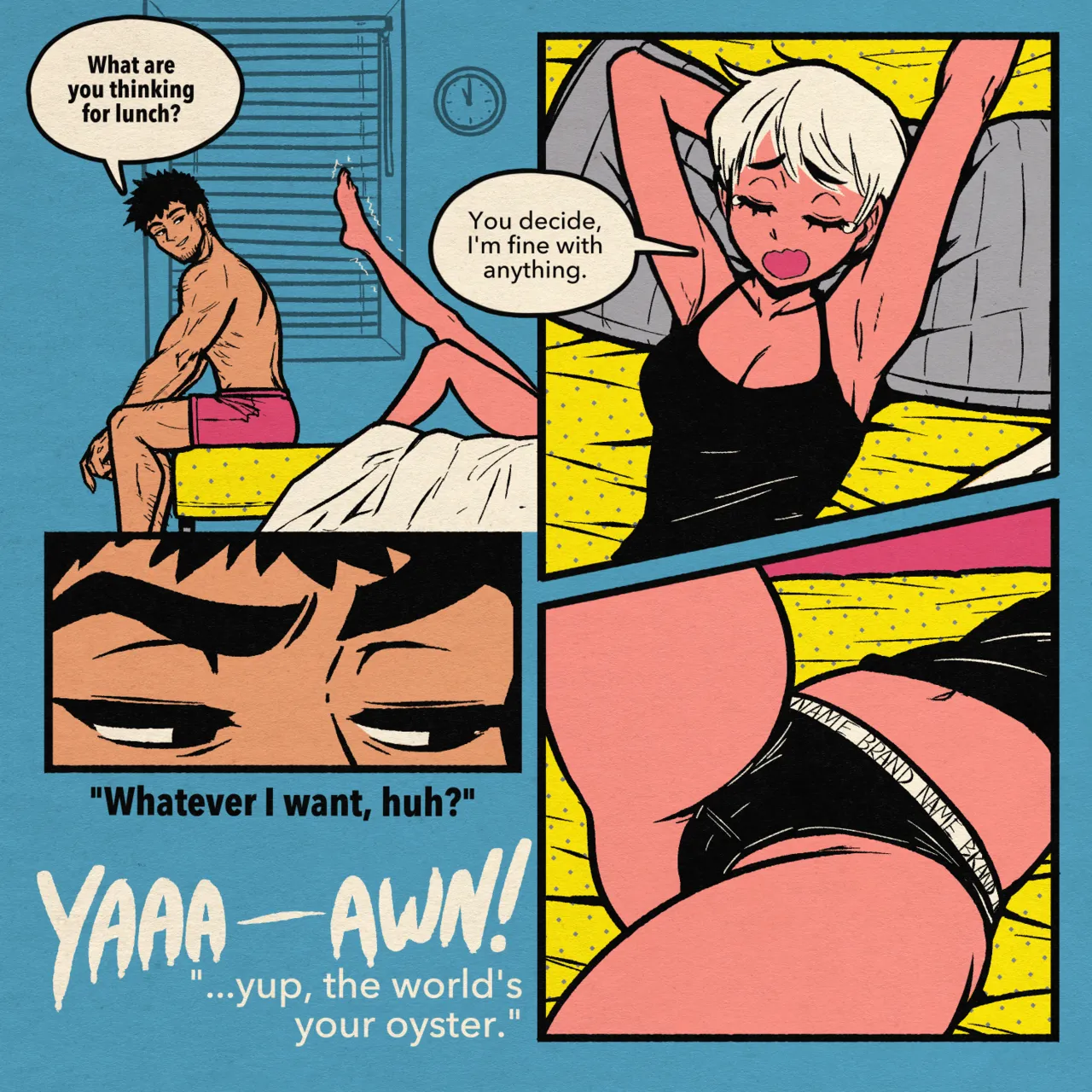 What's for lunch? porn comic picture 1