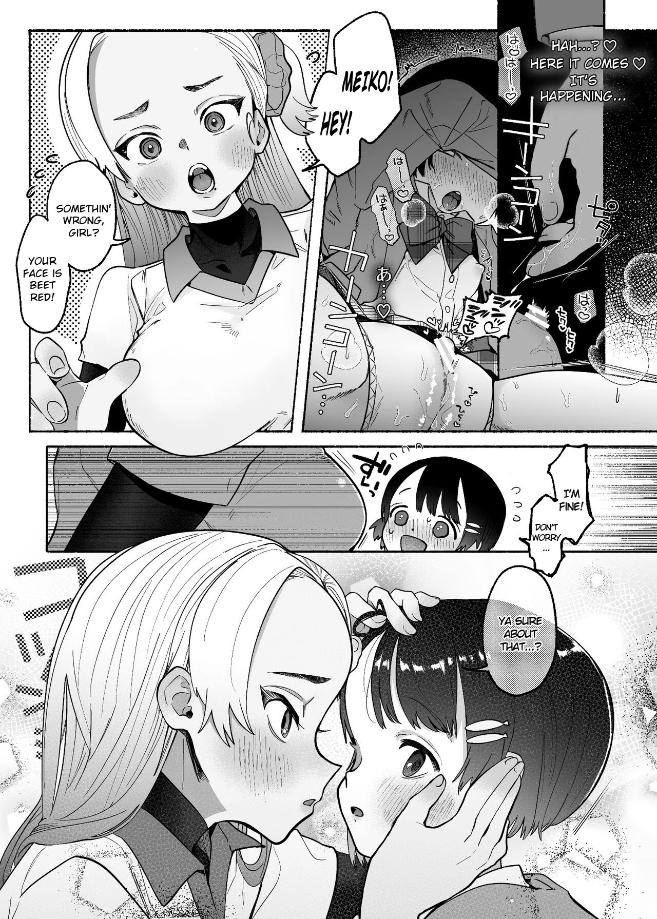 When Friendship Falls to Lesbian Lust porn comic picture 10