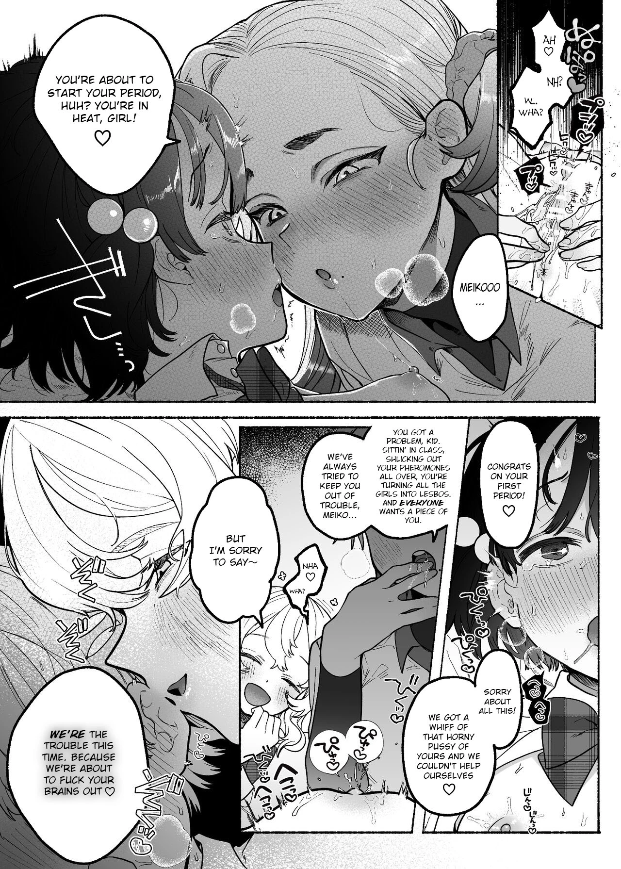 When Friendship Falls to Lesbian Lust porn comic picture 15