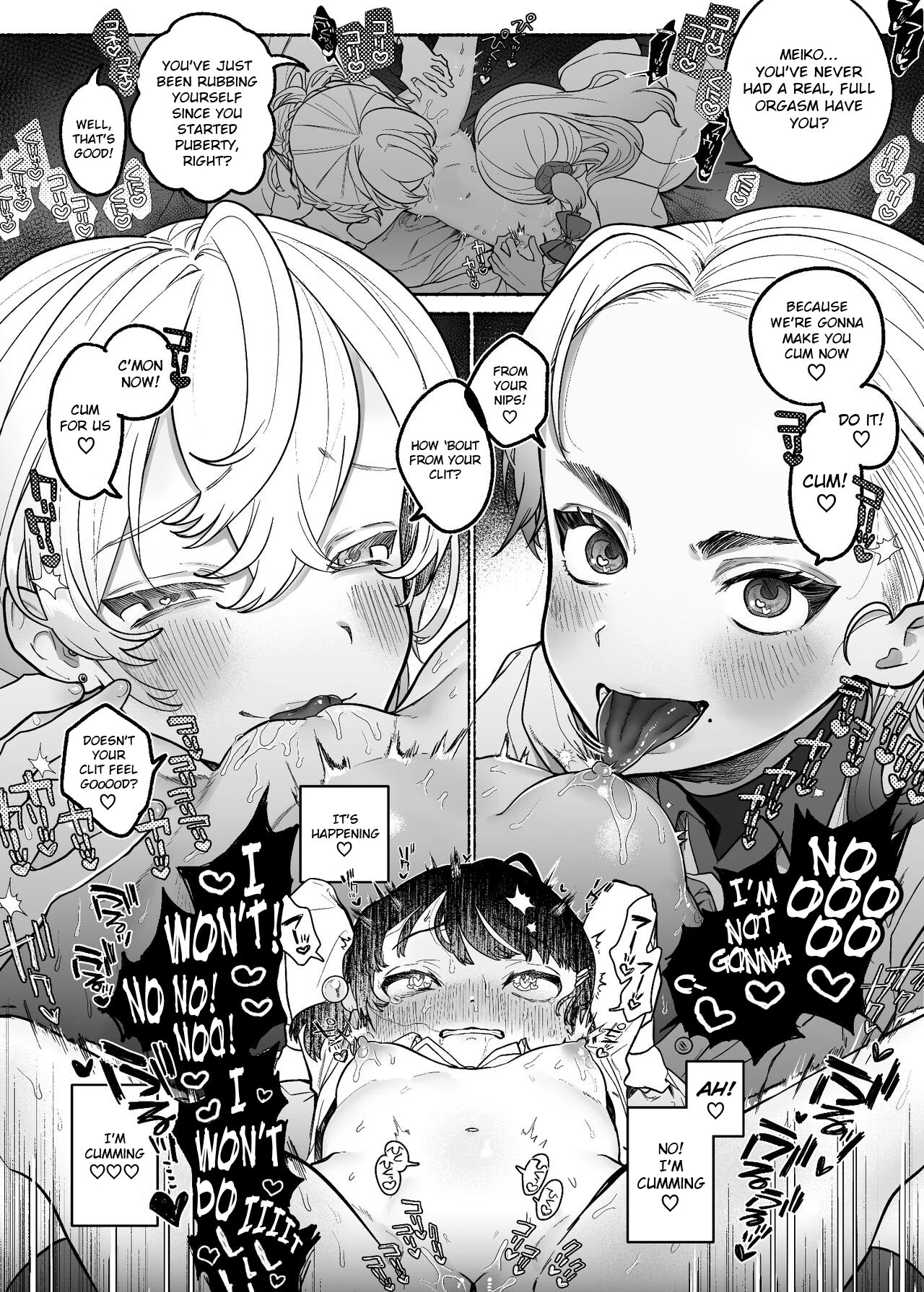 When Friendship Falls to Lesbian Lust porn comic picture 21