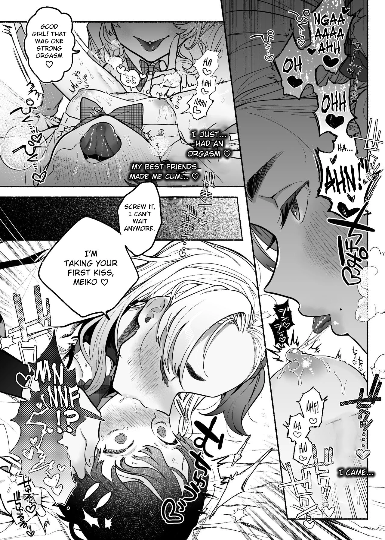 When Friendship Falls to Lesbian Lust porn comic picture 23