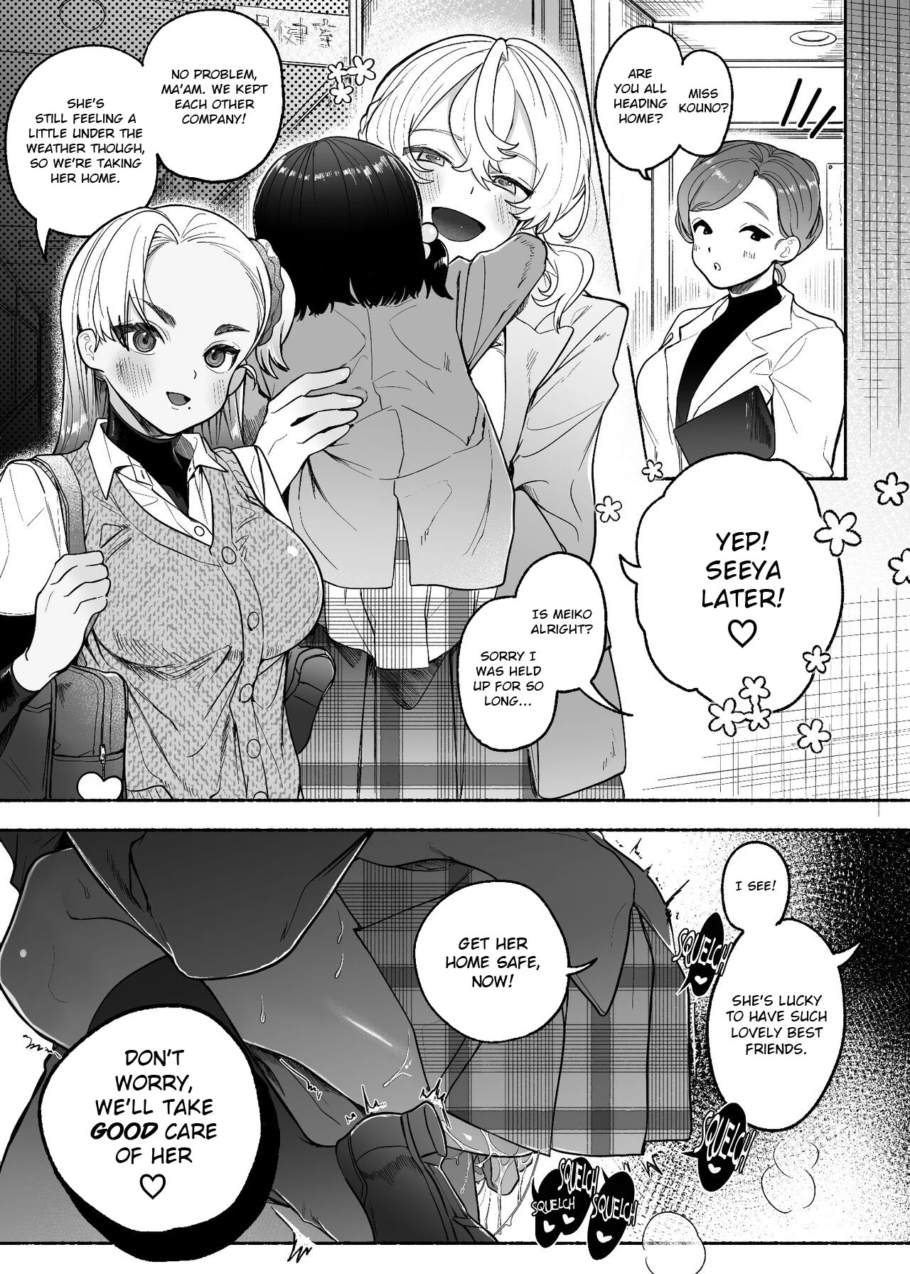 When Friendship Falls to Lesbian Lust porn comic picture 38