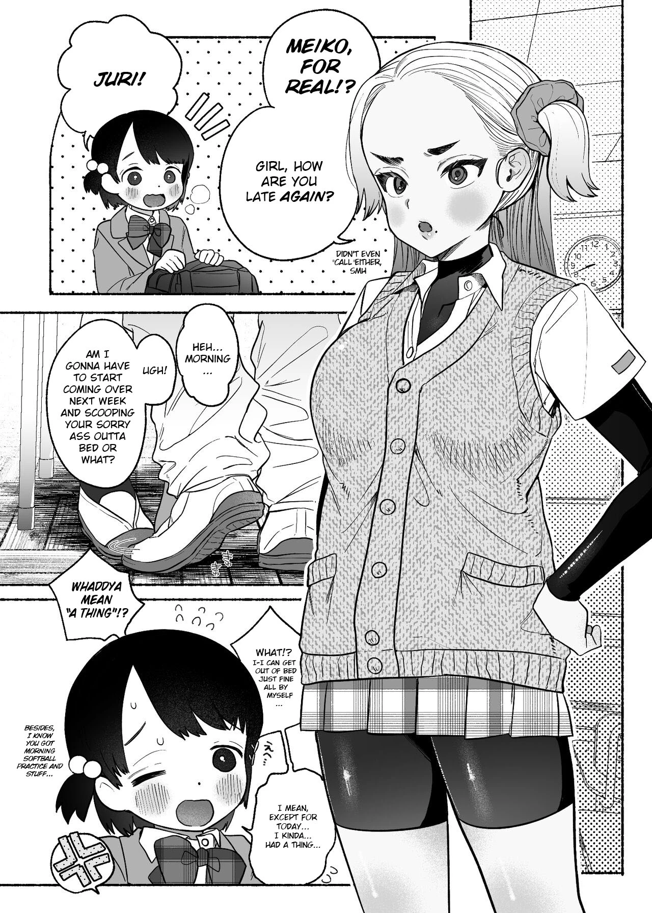 When Friendship Falls to Lesbian Lust porn comic picture 5