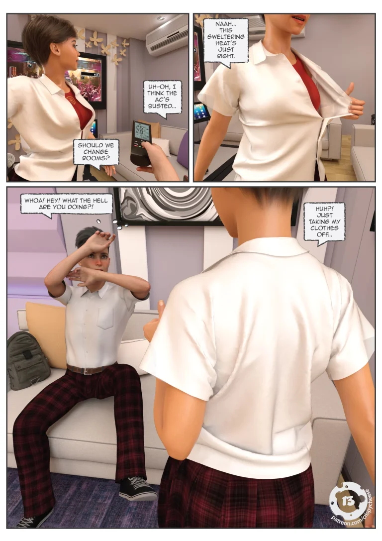 When Girl Meets Boy 2 porn comic picture 4