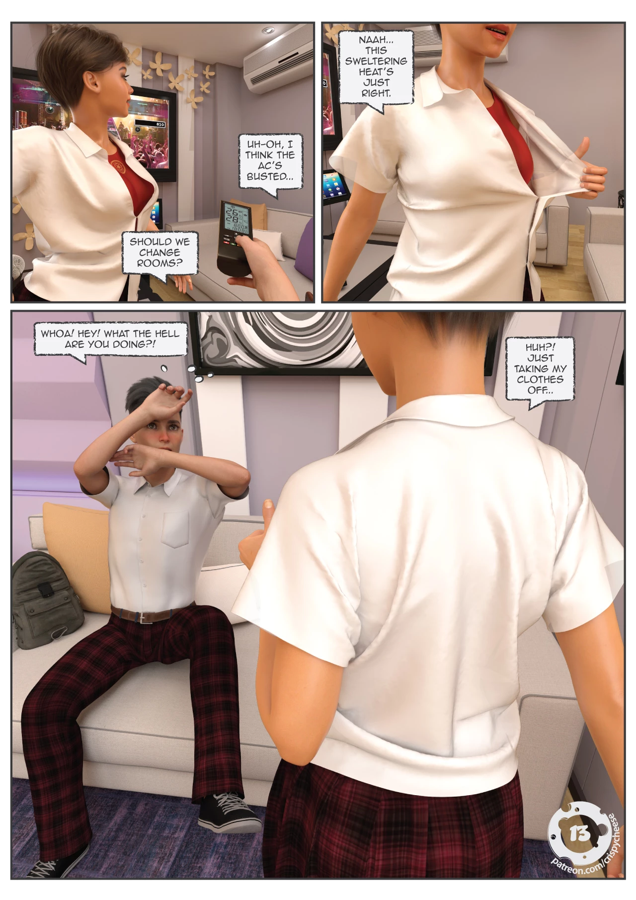 When Girl Meets Boy 2 porn comic picture 4