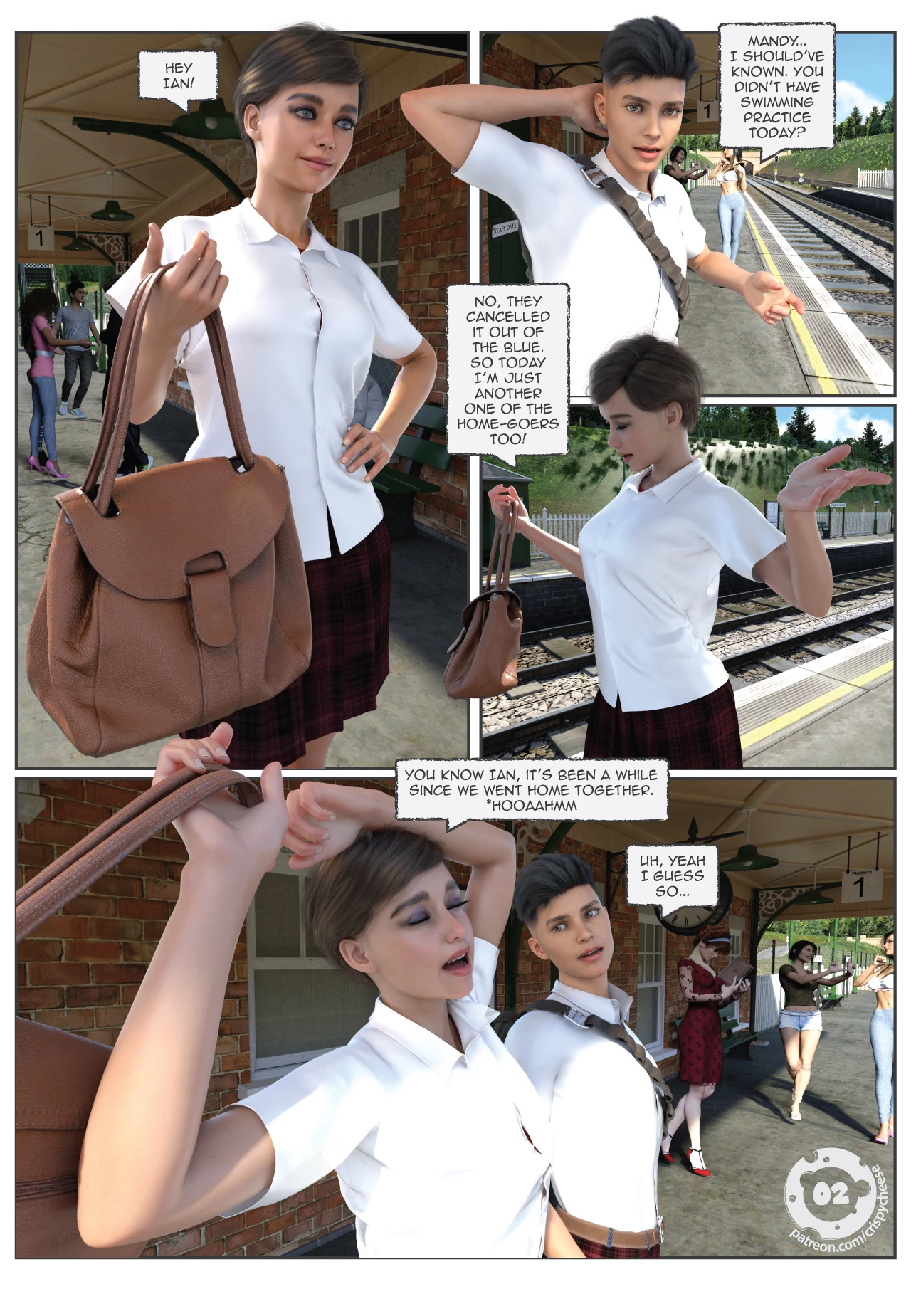 When Girl Meets Boy porn comic picture 3