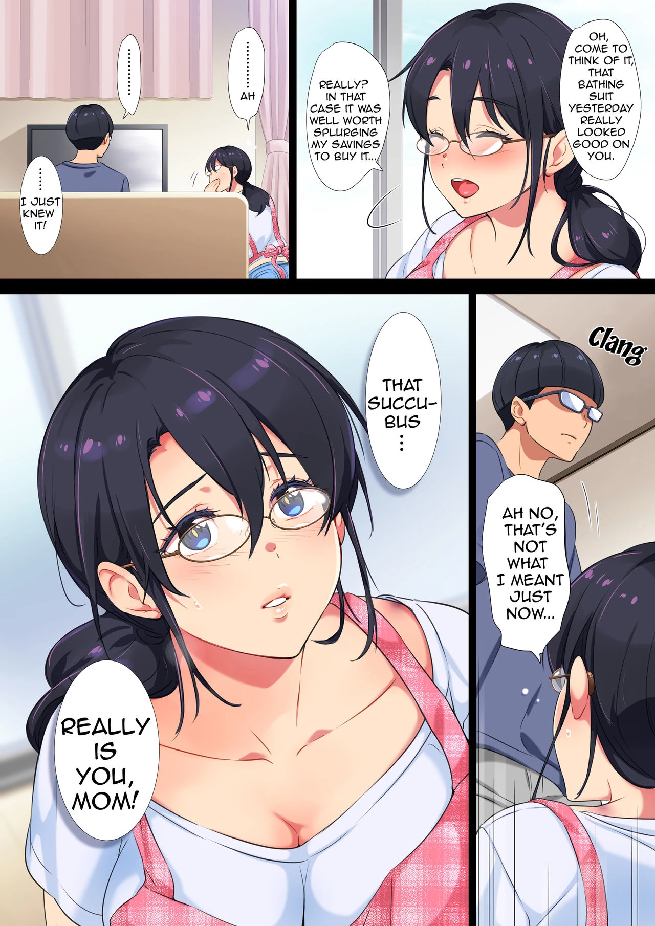 When I Summoned a Succubus, My Mother Showed Up!? | Succubus Yondara Haha ga Kita!? porn comic picture 158
