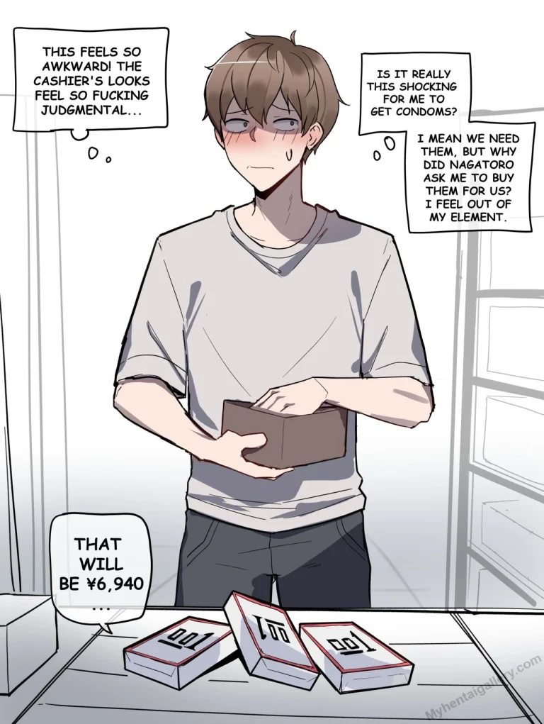 Wholesome Nagatoro porn comic picture 1