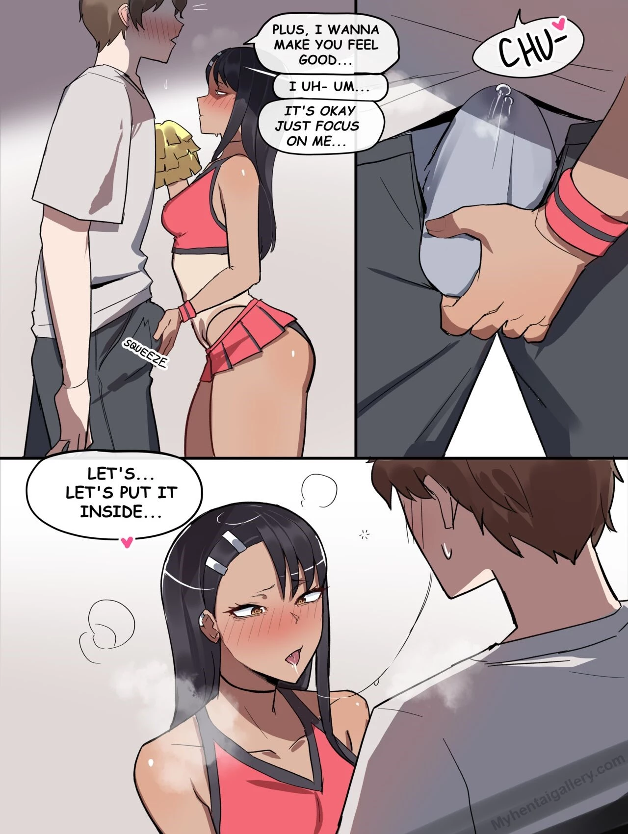 Wholesome Nagatoro porn comic picture 6