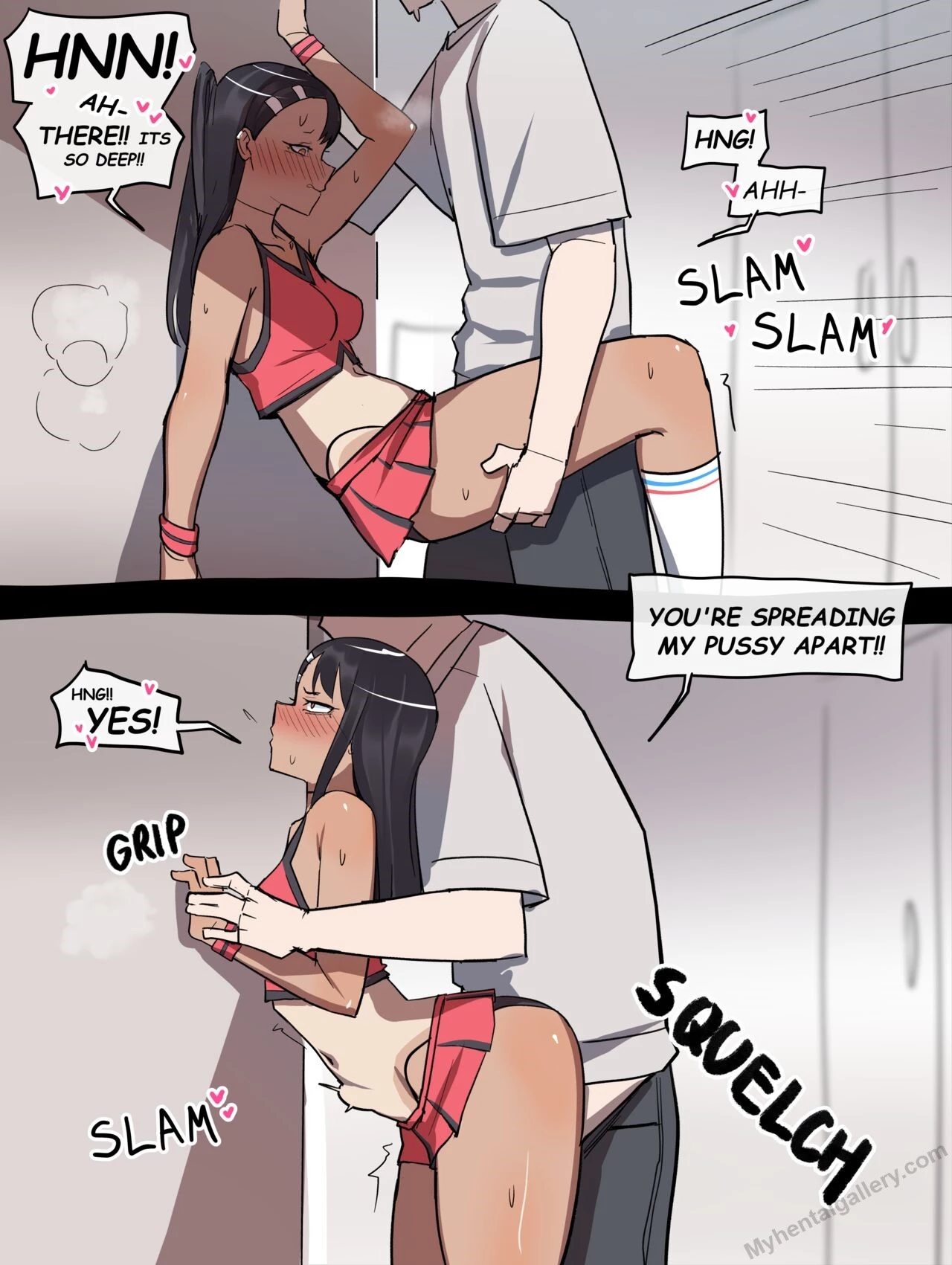 Wholesome Nagatoro porn comic picture 7