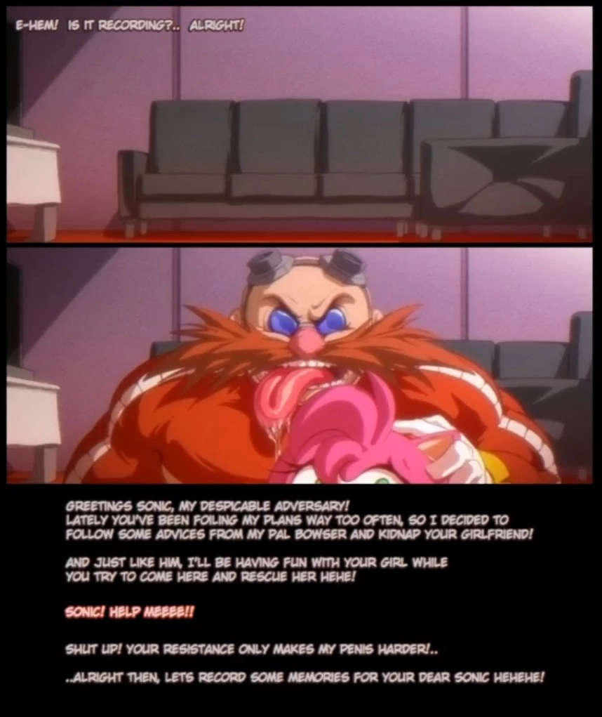 Why amy rose so hot for eggman porn comic picture 1