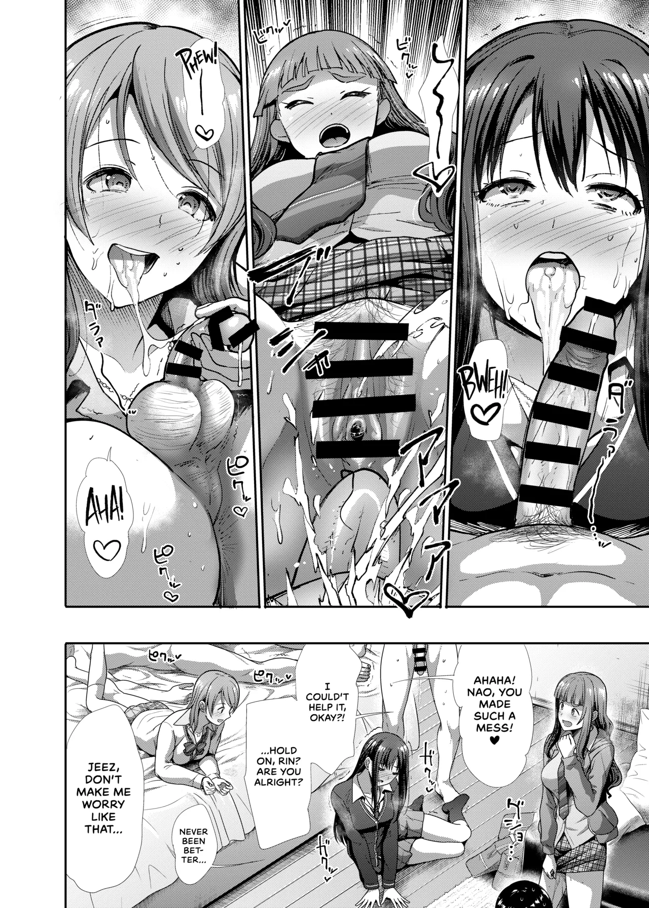 Why Not The Three Of Us Together? | Sannin Issho de Iinjyanai porn comic picture 19