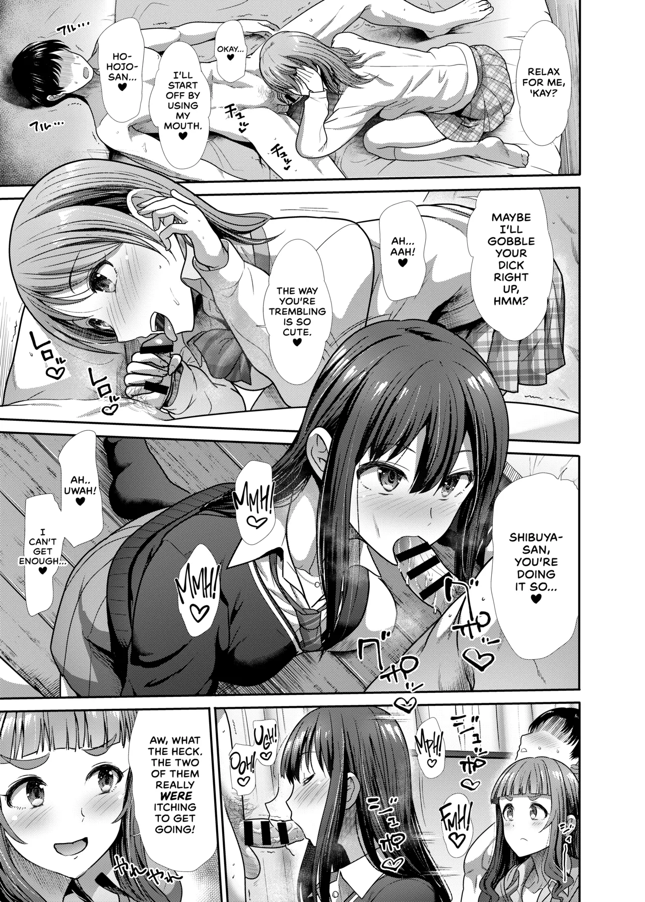 Why Not The Three Of Us Together? | Sannin Issho de Iinjyanai porn comic picture 8