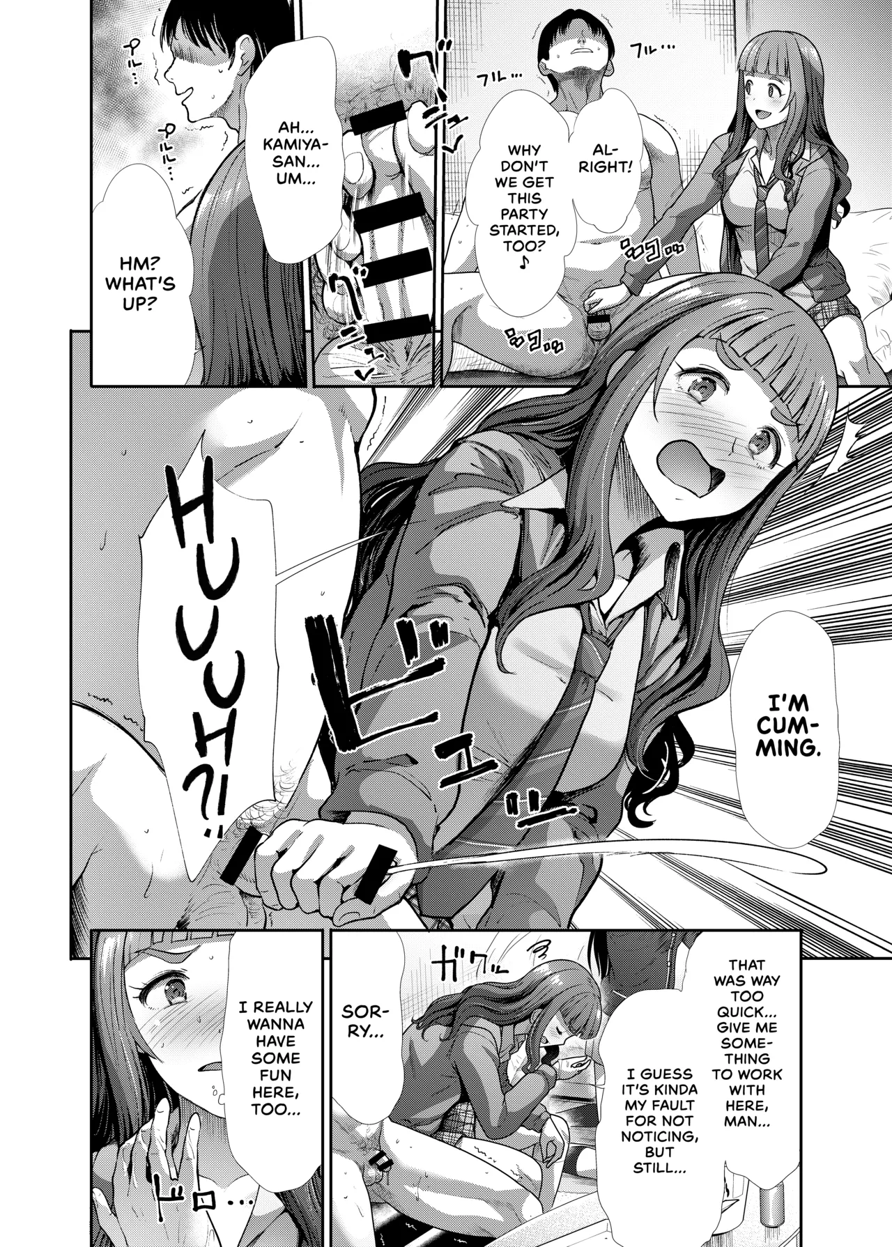 Why Not The Three Of Us Together? | Sannin Issho de Iinjyanai porn comic picture 9