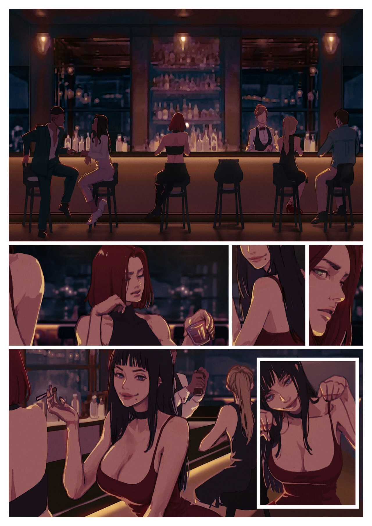 Widowest Dreams! porn comic picture 7