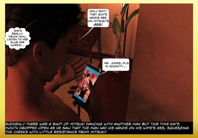 Wife's Cellphone Video porn comic picture 13