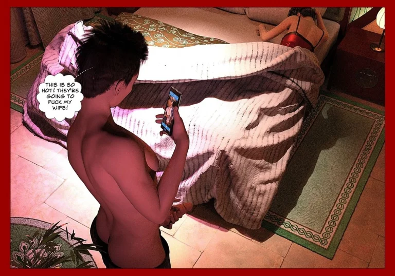 Wife's Cellphone Video porn comic picture 20