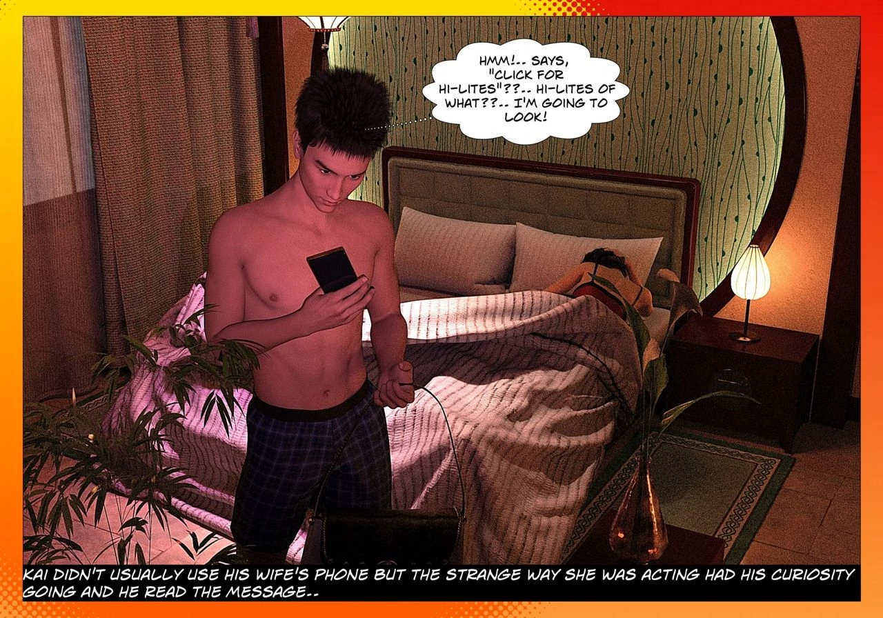 Wife's Cellphone Video porn comic picture 7