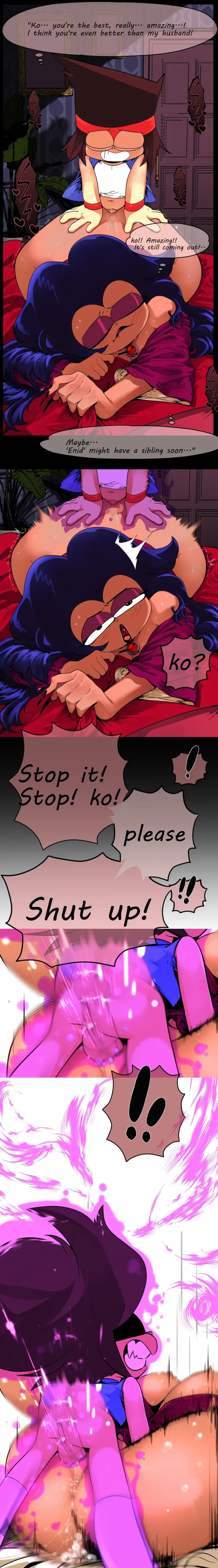 Wilhamena + K.O. porn comic picture 4