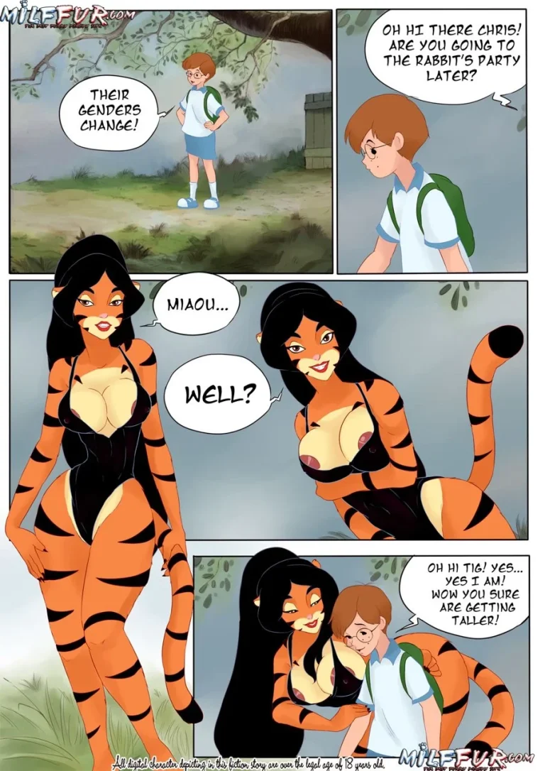 Winny The Poop (Winnie The Pooh) [MILFFur] 1 + 2 + 3 complete story porn comic picture 3