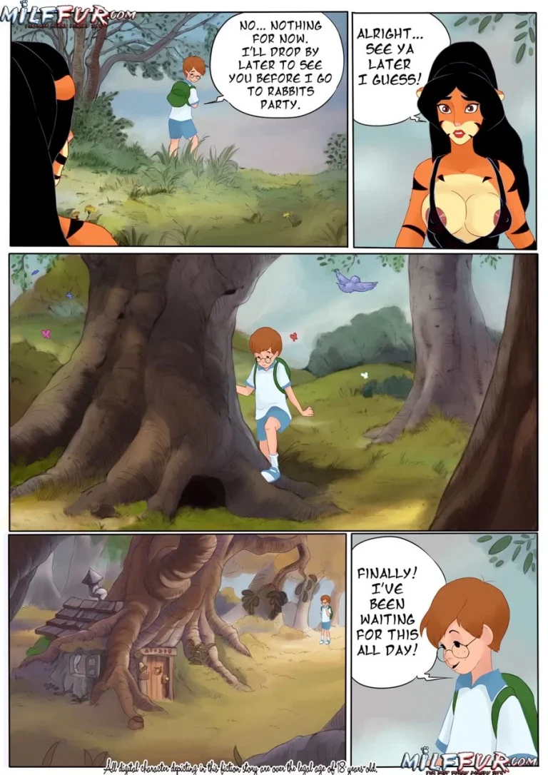 Winny The Poop (Winnie The Pooh) [MILFFur] 1 + 2 + 3 complete story porn comic picture 5