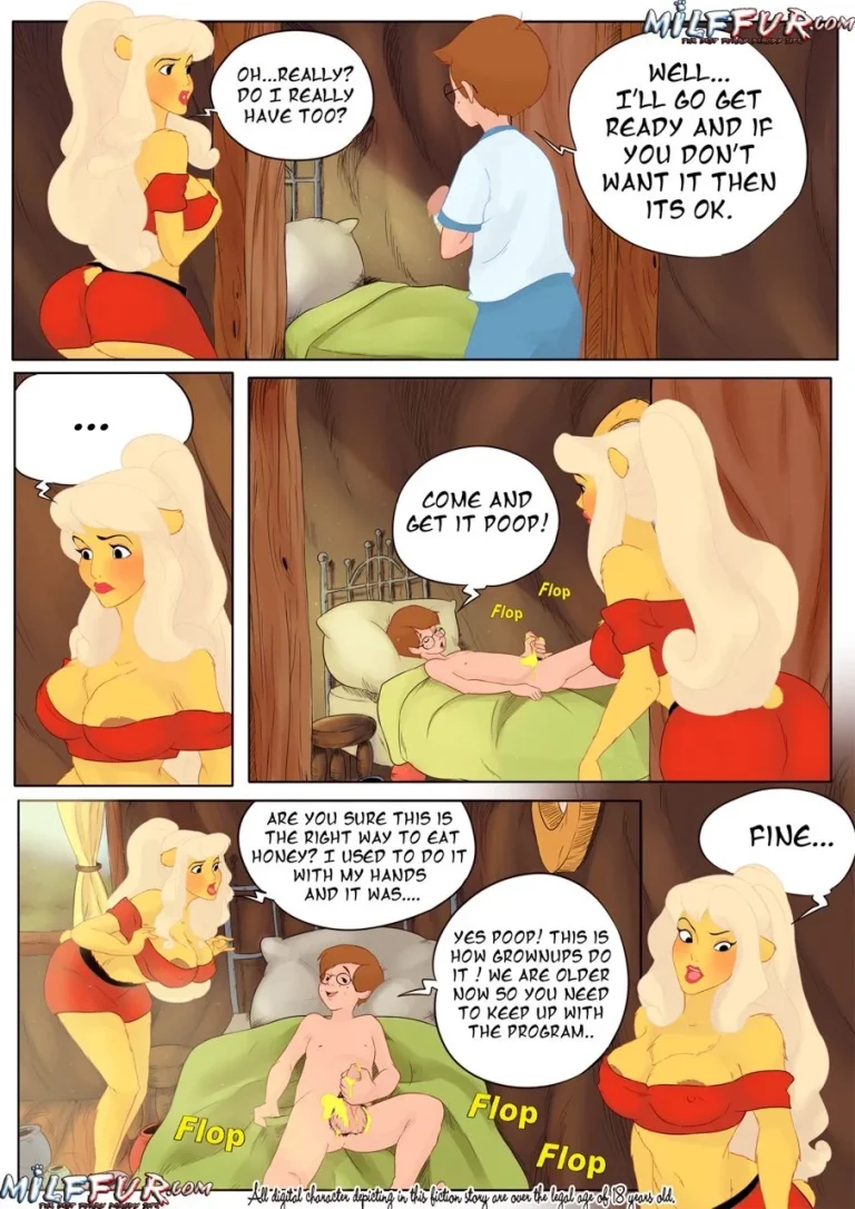 Winny The Poop (Winnie The Pooh) [MILFFur] 1 + 2 + 3 complete story porn comic picture 7