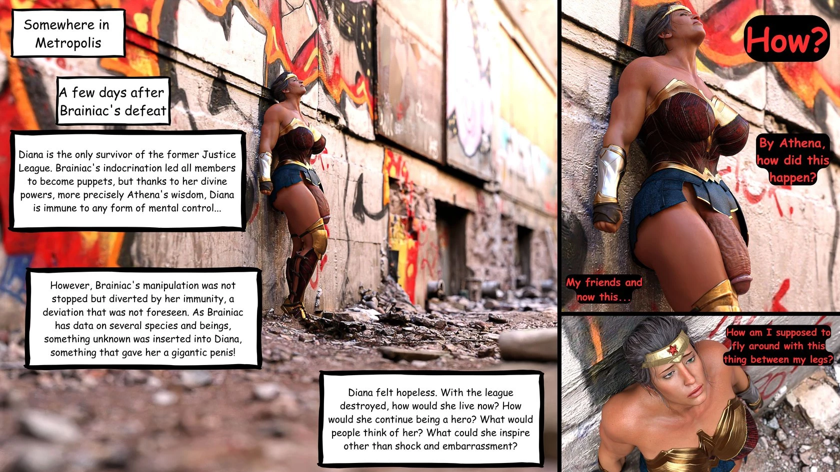 Wonder Madness porn comic picture 1
