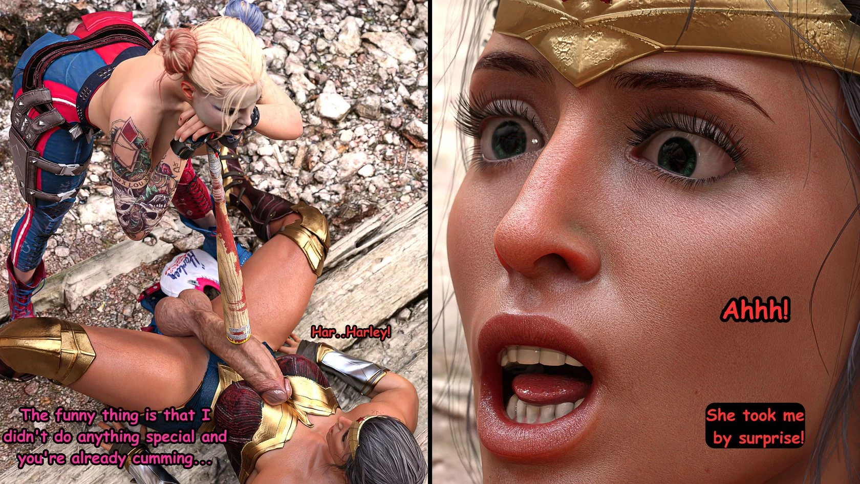 Wonder Madness porn comic picture 21