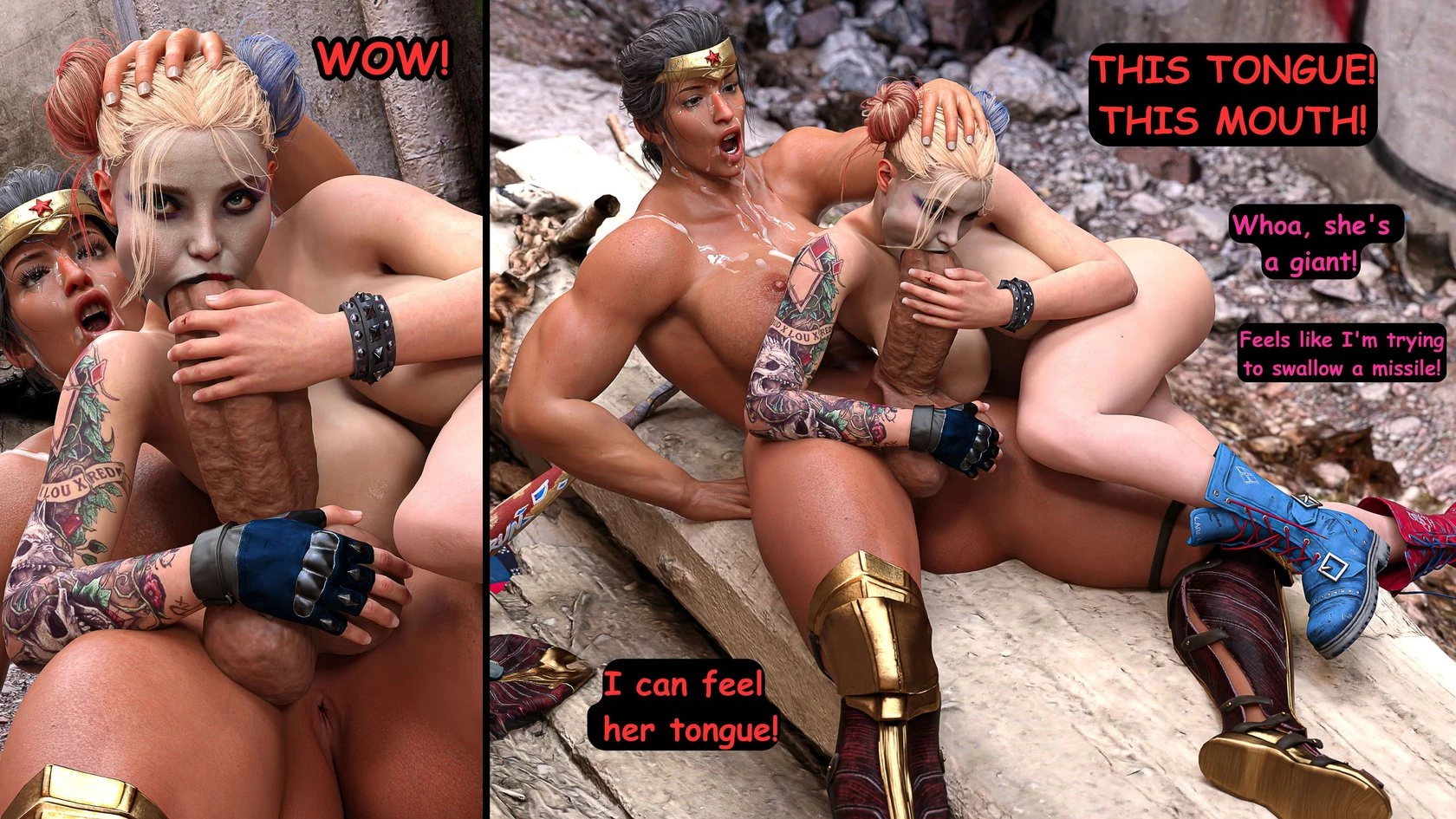 Wonder Madness porn comic picture 28