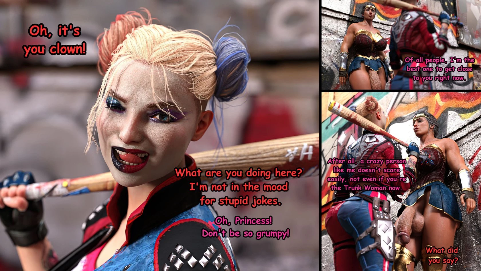 Wonder Madness porn comic picture 3
