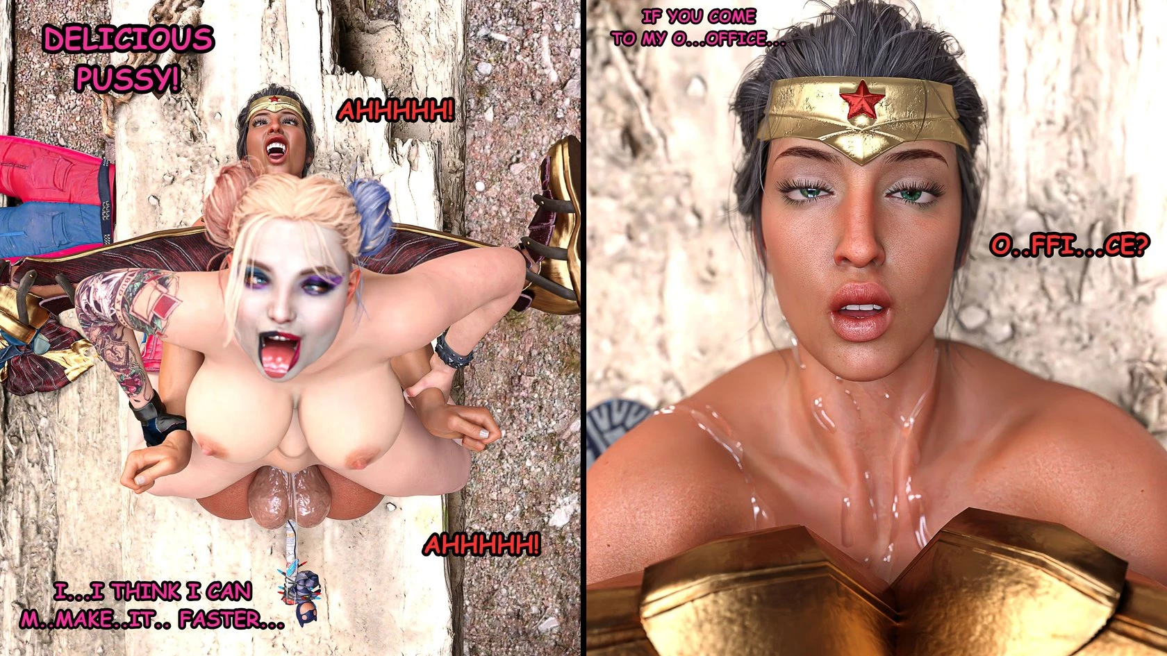 Wonder Madness porn comic picture 50