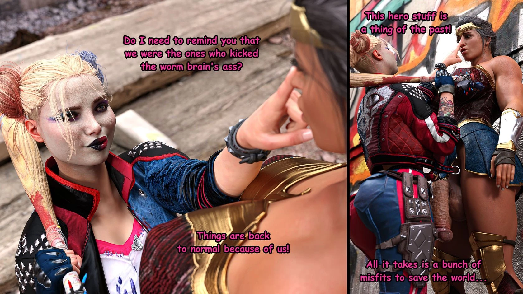 Wonder Madness porn comic picture 6