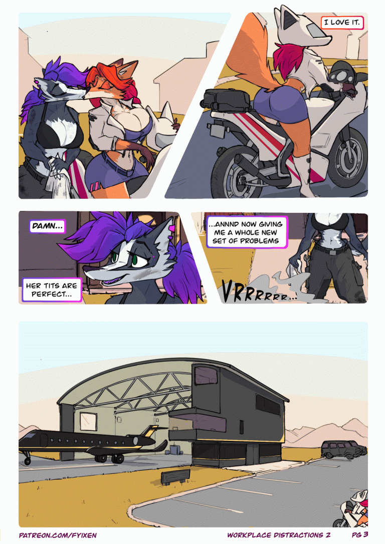 Workplace Distractions 2 ONGOING porn comic picture 4