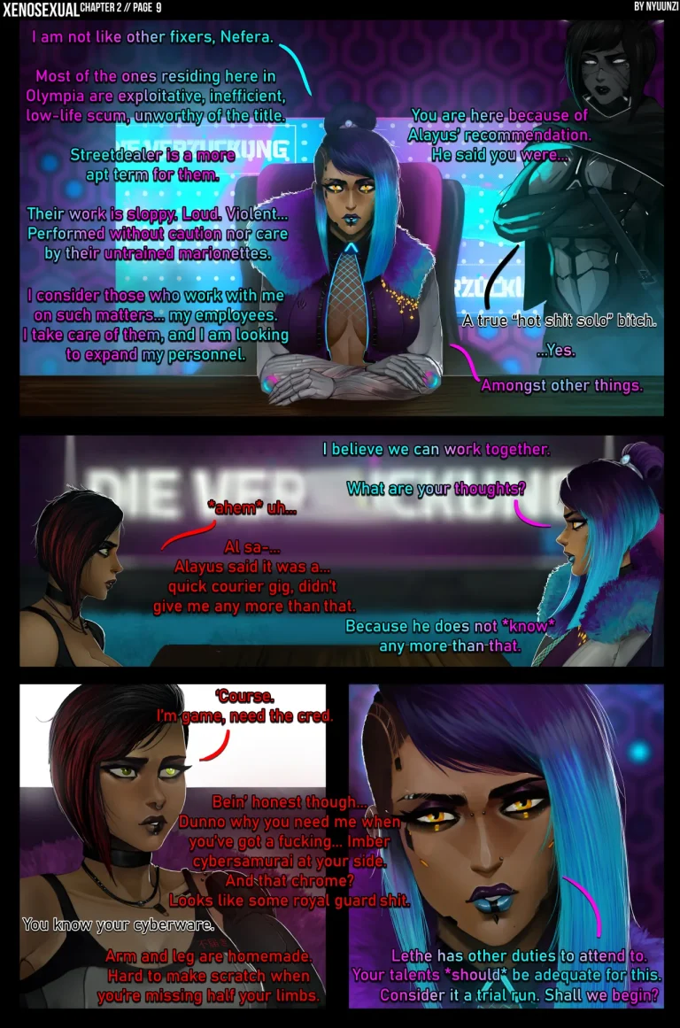 XENOSEXUAL 2: OZURIE (Ongoing) porn comic picture 10