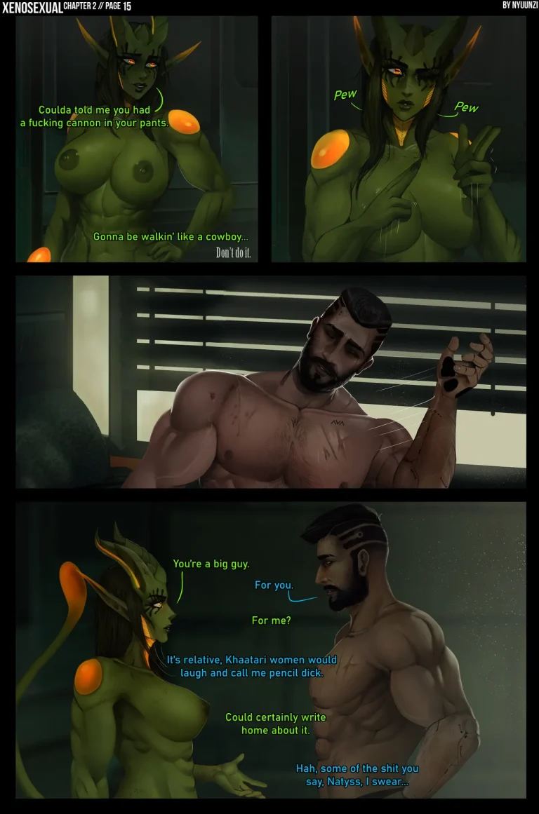 XENOSEXUAL 2: OZURIE (Ongoing) porn comic picture 16