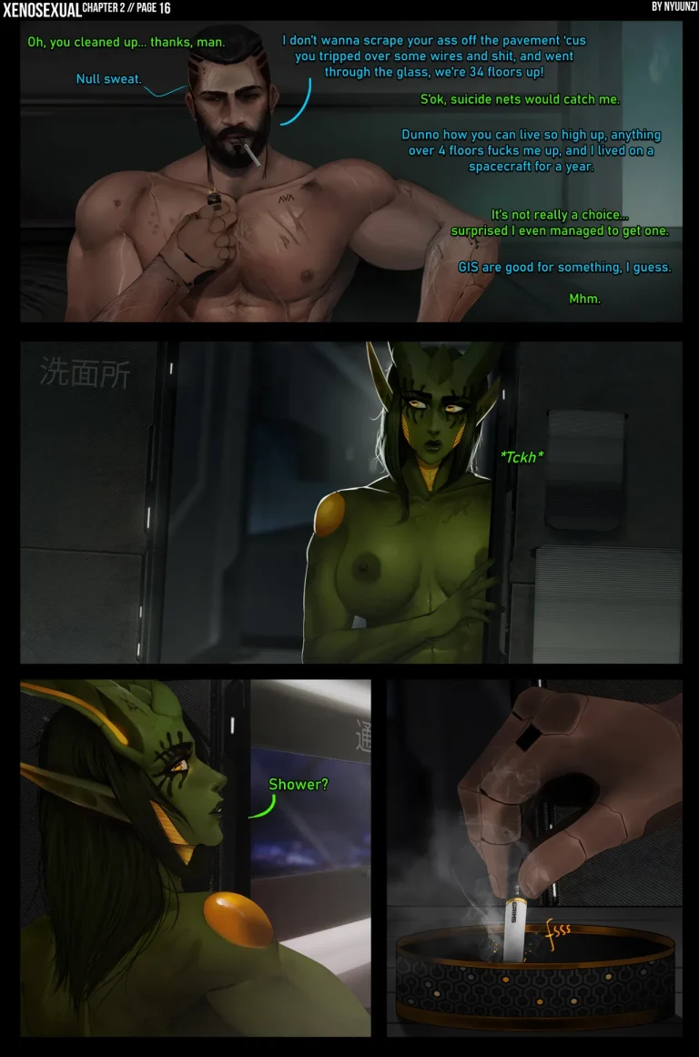 XENOSEXUAL 2: OZURIE (Ongoing) porn comic picture 17