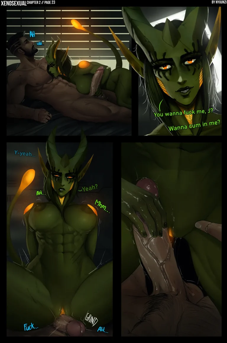 XENOSEXUAL 2: OZURIE (Ongoing) porn comic picture 24