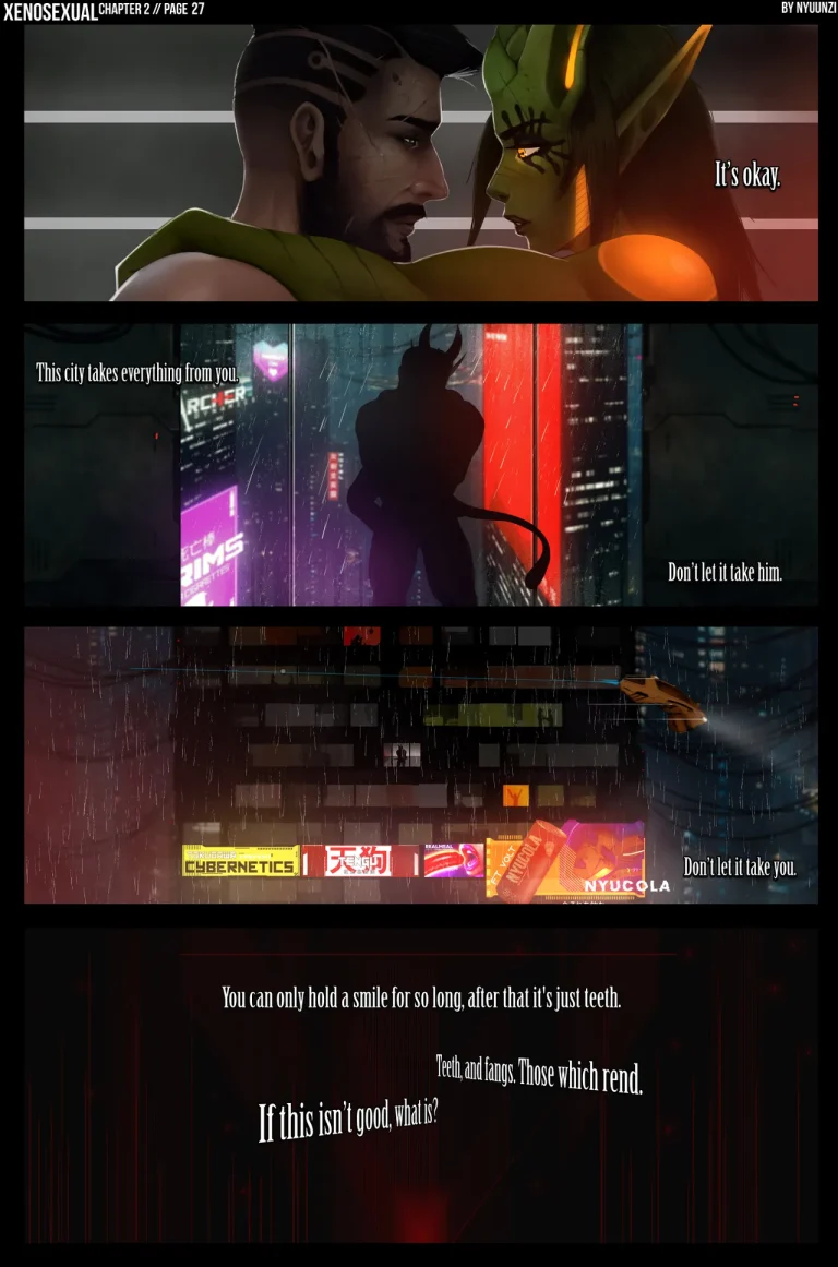 XENOSEXUAL 2: OZURIE (Ongoing) porn comic picture 28