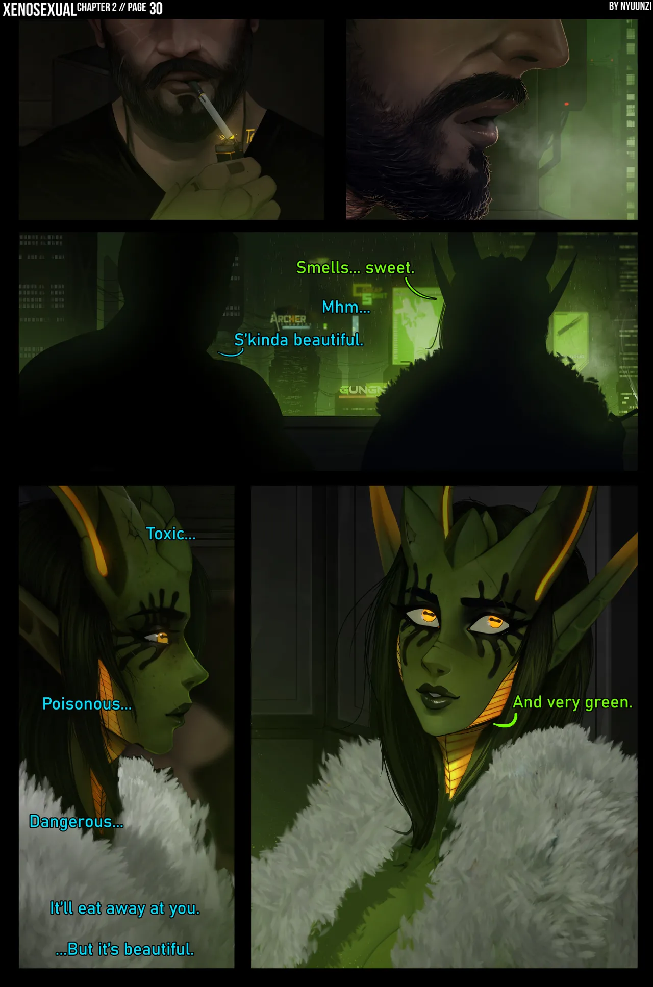 XENOSEXUAL 2: OZURIE (Ongoing) porn comic picture 31